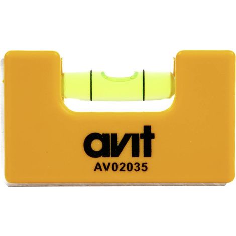 AVIT AV02035 Livella a bolla tascabile 0.75 mm/m