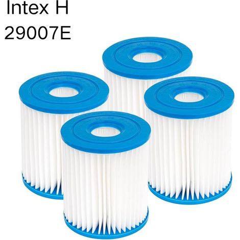 Juego de filtros de 4 piezas para bomba Intex 29007E - para piscinas y spas (1/5)