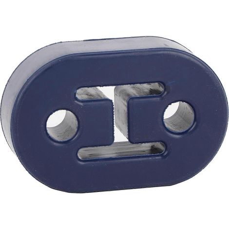 Supports en caoutchouc à 2 trous pour tuyau d'échappement de voiture, œillet de suspension, isolation (bleu) (1/5)