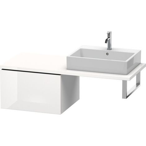 L-CUBE mobile consolle basso 400x620x547mm noce scuro