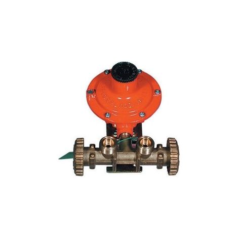 MINI-CENTRALINA GAS CON REGOLATORE 2202 SENZA MANICHETTE Misura: kg. / h 7