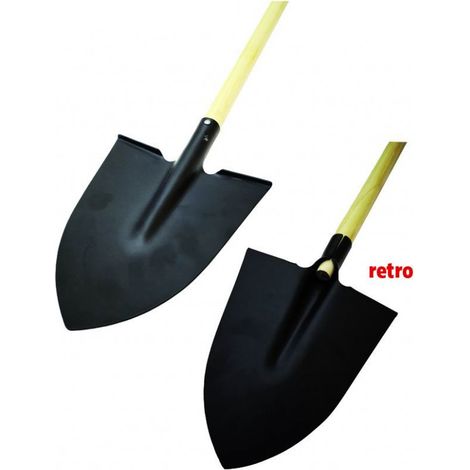 Vigor 7216010 Vanga da Giardino a Punta Manicata manico legno 120 cm