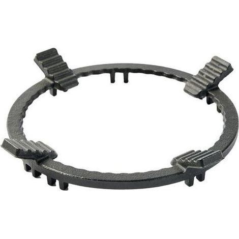 Support de Wok en Fonte, Anneau Stabilisateur Antidérapant 21 cm pour Cuisinière à Gaz, Accessoire de Cuisine (1/4)