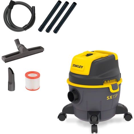 STANLEY Aspiratore Solidi e Liquidi SXVC15PE (1000 W, 15 l) (1/2)