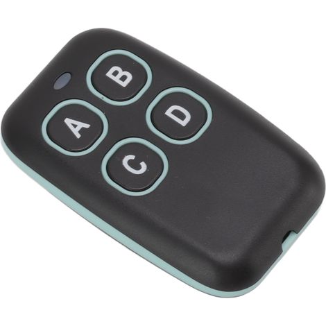 Interrupteur sans fil 433 MHz à 4 boutons pour porte de garage, idéal pour la maison et les centres commerciaux (alimentation CC 12 V). (1/5)