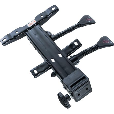 Soporte de asiento con mecanismo de control para sillas de oficina Negro (1/4)