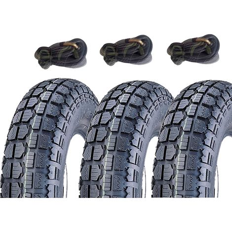 3 GOMME 3.50-8 6PR + CAMERE PNEUMATICI NERI KIT RICAMBIO SET COPERTONI VESPA VBB VNB VBA VNA VB1T GL 125 150 Ecovelo