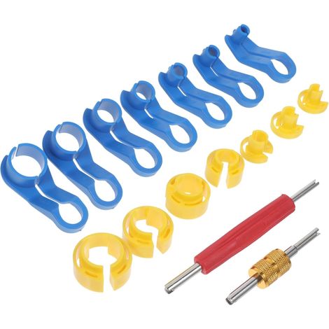 Für 16-teiliges Werkzeugset zum Trennen der Kraftstoffleitung für die Autoreparatur, praktisches Werkzeug zum Trennen des Kraftstoffkühlmittelschlauchs, langlebig