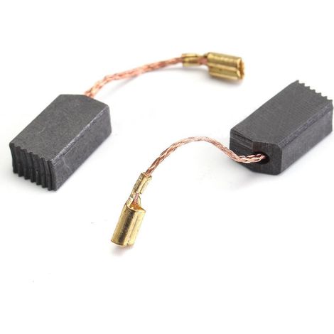 The carbon balais 6x8x14mm for motors d'outils électriques sont des pièces de change adaptées aux marques telles que DeWalt, Bosch et Miwage.