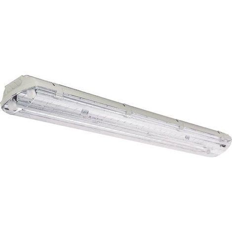 PLAFONIERA STAGNA "BEGHELLI SAVING LED" 2X36W 4000K LUCE BIANCA 72003