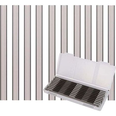 10 Pièces Ensemble de Rabot Electrique Lame, 82x5.5x1.1mm, pour Rabots Makita, Black & Decker, Bosch, DeWalt et Elu (1/4)
