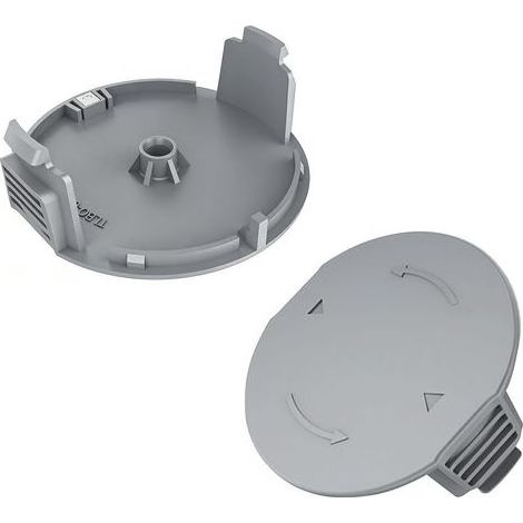 2 Pack Strimmer Spool Cover Compatible with Bosch 1600A01R5J for Bosch Universal GrassCut 18, Universal GrassCut 18-26, Universal GrassCut 18-260 (1/3)