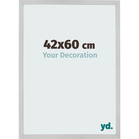 yd. - Cadre photo 42x60 - Acier Inoxydable - MDF - Bologna (1/5)