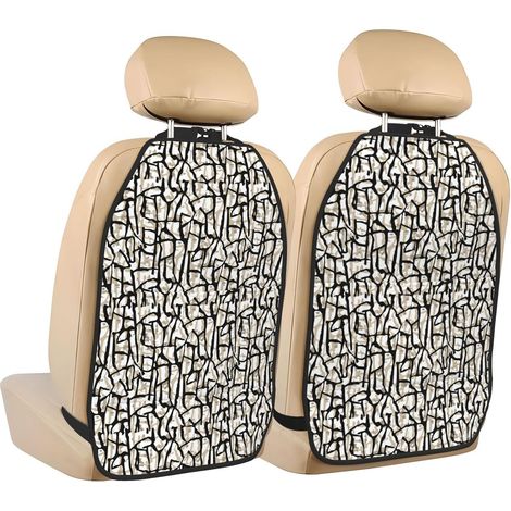 Novastar Lot de 2 tapis protection pour siège arrière voiture (1/5)