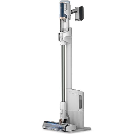 Shark BU3521EU Floor Detect Aspirapolvere a Bastone 2 in 1 Ciclonico Senza Sacchetto 240W 40 min 84 dB colore Blu Bianco (1/5)