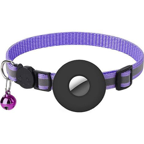 Collier mignon et ajustable pour chaton et chiot, avec système de sécurité et clochettes pour les fêtes (1/5)