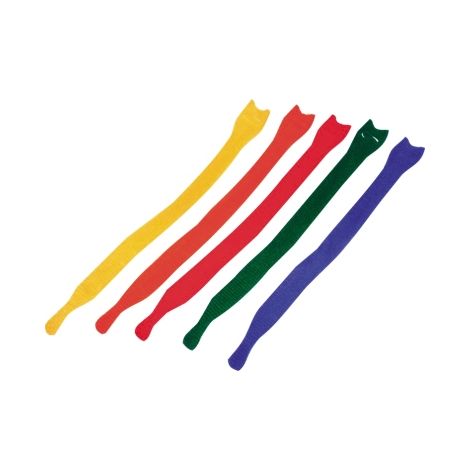 Velcror Klettverschluss blau 12 mm x 200 mm Packung mit 5 (1/2)