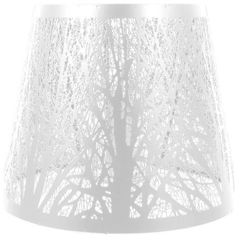 Hohler Lampenschirm aus Schmiedeeisen (1 Stück), trommelförmiger Lampenschirm für Tischlampen, großer Lampenschirm aus Eisen für Tischlampen, Lampenschirm für Kronleuchter, gotischer Lampenschirm, bau (1/5)