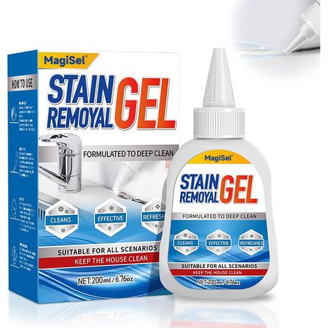 Nettoyant Pour Taches À La Maison, Nettoyant Pour Machine À Laver, Détachant Doux Carrelage De Joint En Caoutchouc, Joints De Réfrigérateur, Joints De Carrelage (1, blanc) (1/5)