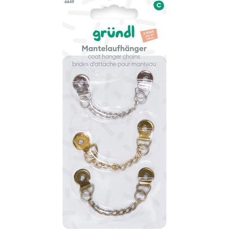 Gründl Mantelaufhänger 3 Stück
