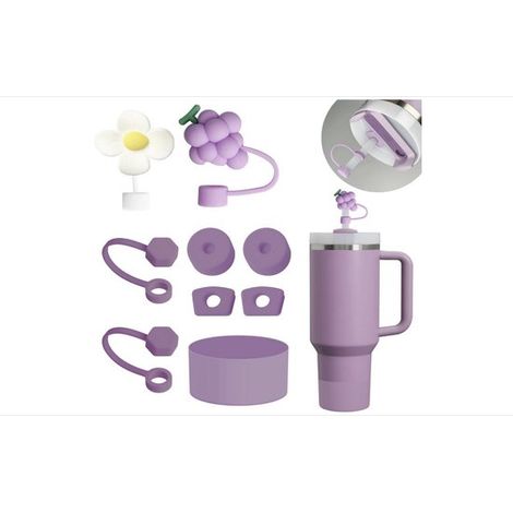 Kit d'accessoires pour bouteilles d'eau Stanley, bouchons/capuchons en silicone (1/5)
