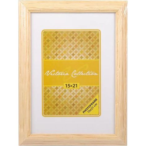 Colección Victoria marco de fotos beige 15 x 21 cm