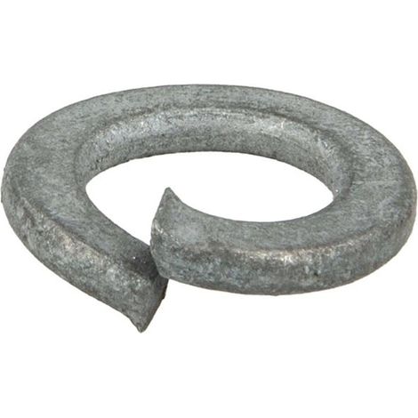 tecuro Federringe, M8 (8,5 x 14,8 x 2,0 mm), 100 Stück DIN 127 A, Stahl feuerverzinkt (1/2)