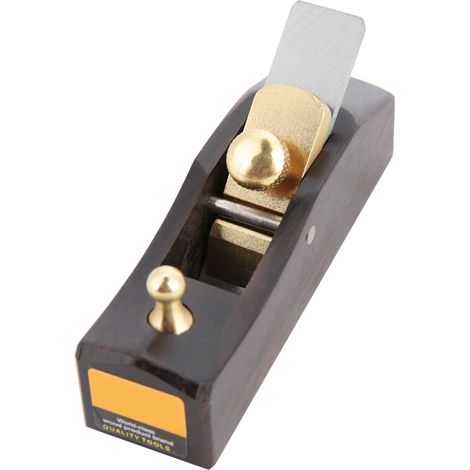 Mini-Hobel mit flacher Unterseite, geeignet für Schreinerarbeiten, Nuten und Trimmarbeiten an Holz, DIY-Hobel mit 13-mm-Klinge (1/5)