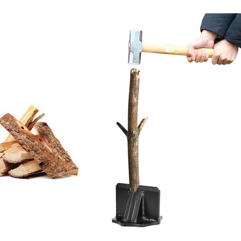 Fendeur de bûches pour poêle à bois, cheminée, feu de camp et camping