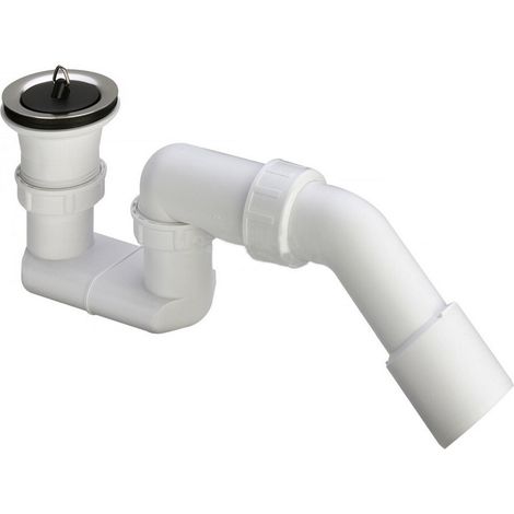 Siphon 6/4" x 40/50, Kunststoff, weiß, Modellnr. 68224PL