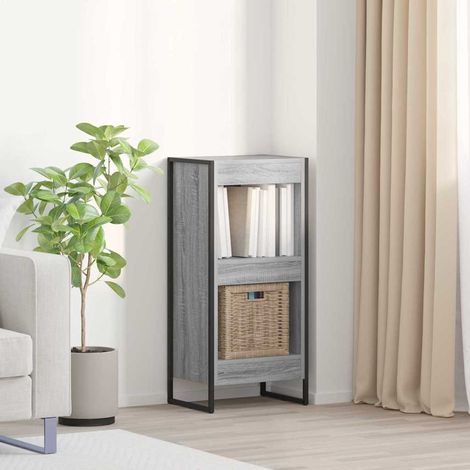 Bücherregal Graues Sonoma 40 x 30 x 86,5 cm Holzwerkstoff