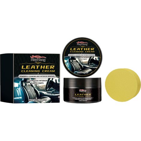 Pâte Pour Cuir - Formule À La Cire D'Abeille - Entretien Réparation Nettoyage Rénovation - Sièges Auto Canapés Vestes - 1 Unité (1/5)