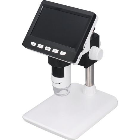 Microscope Numérique USB 4,3 pouces 1000x 2MP Outil d'Inspection de Réparation Industrielle (1/5)