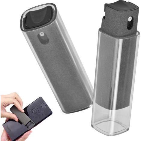 Lot de 2 nettoyeurs d'écran 3-en-1, flacon vaporisateur pour vitres et surfaces, kit de nettoyage pratique, format 500ml, idéal pour téléphones, tablettes et ordinateurs. (1/5)