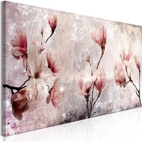 Tableau Imprimé "Magnolia Charm Narrow" 40 x 120 cm (1/2)