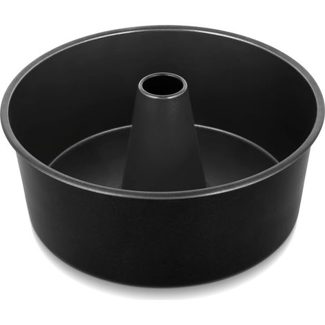 Moule À Gâteau Angel Food - Acier Inoxydable Avec Revêtement Antiadhésif - Tube Central Creux - 25,4 cm × 10,2 cm - Capacité 3,8 L - 1 Pièce (1/5)