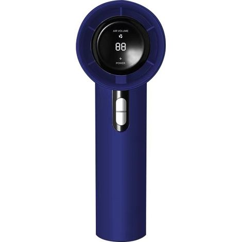 Ventilateur turbo portable à main – Mini ventilateur rechargeable 1200mAh – 100 vitesses réglables sans palier, haute puissance – Ventilateur compact pour voyage, extérieur et activités d’été (1/5)