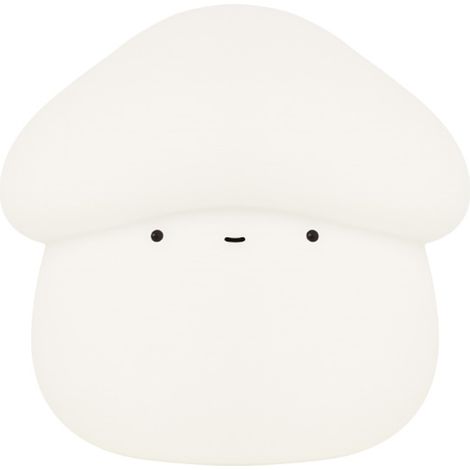 Veilleuse Champignon en Silicone Tactile 1W Blanc Chaud 2600K Minuterie 15/30min Rechargeable USB-C Design Rond (1/5)
