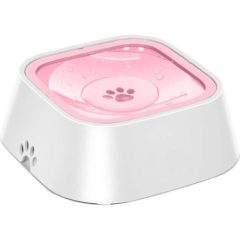 1 Gamelle chien, Distributeur eau débit lent, Système anti-débordement, Bol antidérapant, Accessoire animaux (1/5)