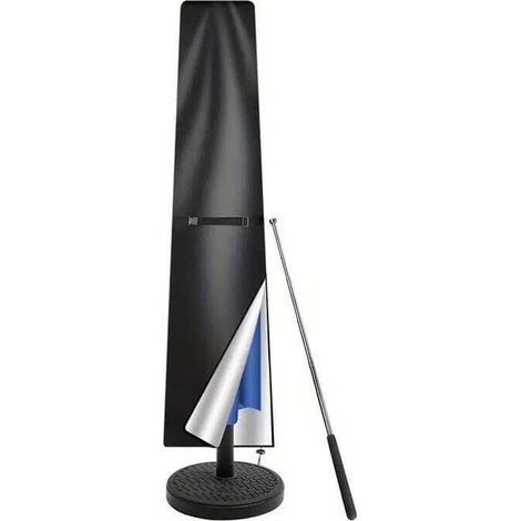 Housse Parasol Droit Imperméable Housse de Protection pour Parasol de 2m à 3m, Résistant au Vent, Anti-UV Tissu Oxford 420D Bache Parasols avec Tige (190x30/50cm) - Noir (1/4)