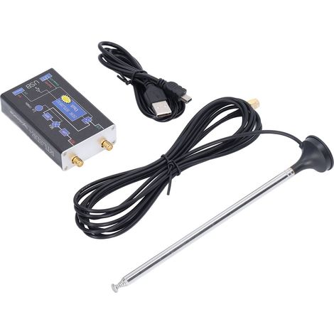 Récepteur SDR RTL-SDR pleine bande 100kHz-1,7GHz, radio logicielle pour aviation, ondes courtes et large spectre (1/5)