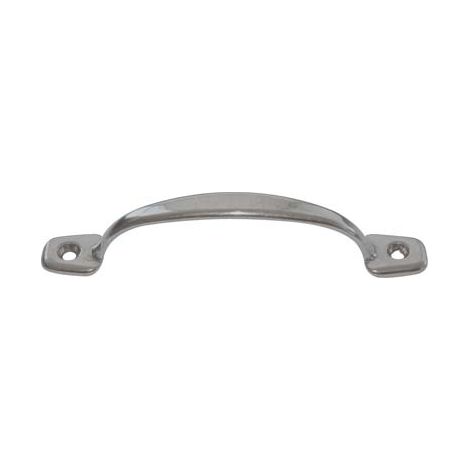 MANIGLIETTA OTTONE X MOBILI - CROMATO I.MM 80- 10 pezzi