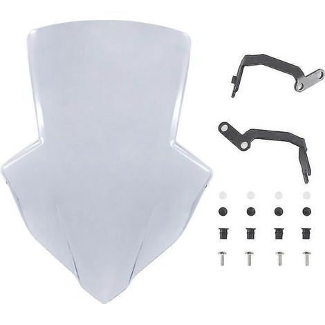 Déflecteur de vent et pare-brise pour moto Honda CB650F (2014-2020) - Teinte fumée claire (1/5)