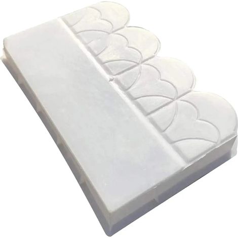 Moule à béton 40 x 25 cm, brique de ciment, gazon (1/5)
