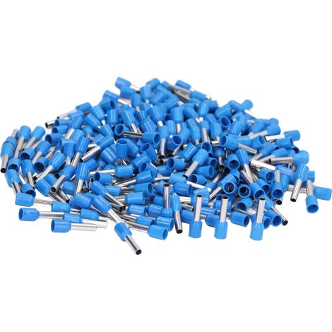 Satz mit 1000 isolierten Crimp-Kabelschuhen für elektrische Kabel, 12 AWG, Artikelnummer E4012 (1/5)