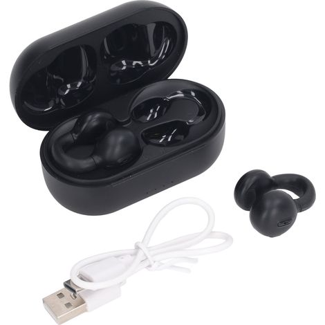 Casque audio à clip d'oreille sans fil, écouteurs Bluetooth ergonomiques ouverts, écouteurs de sport pour course avec longue autonomie de batterie (1/5)