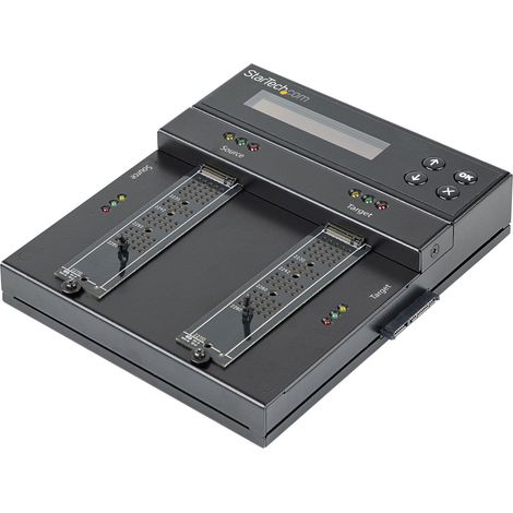 StarTech.com SM2DUPE11 duplicatore multimediale Duplicatore HDD/SSD 1 copie Nero