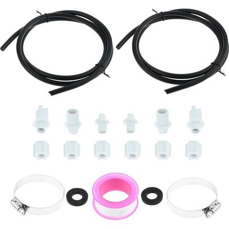 Deux ensembles Pour Hayward Clx220ga Cl220 hors Ligne chimique Feeder Connexion Lot avec selle Clamp (1/4)