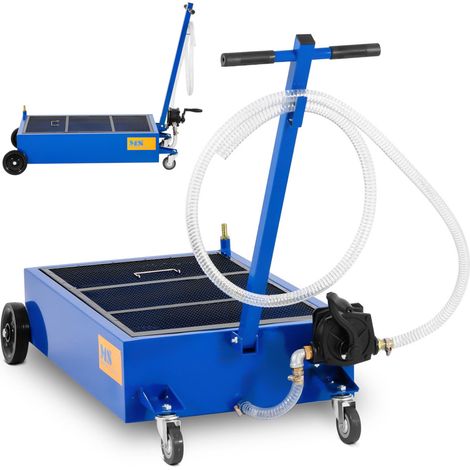 Carro escurridor de suelo para cambio de aceite con bomba manual 20l/min 75 l (1/5)