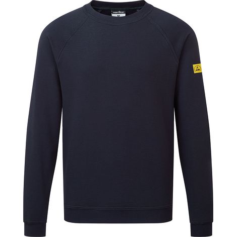 Felpa Antistatica Esd - Taglia 4xl - Marine - Portwest